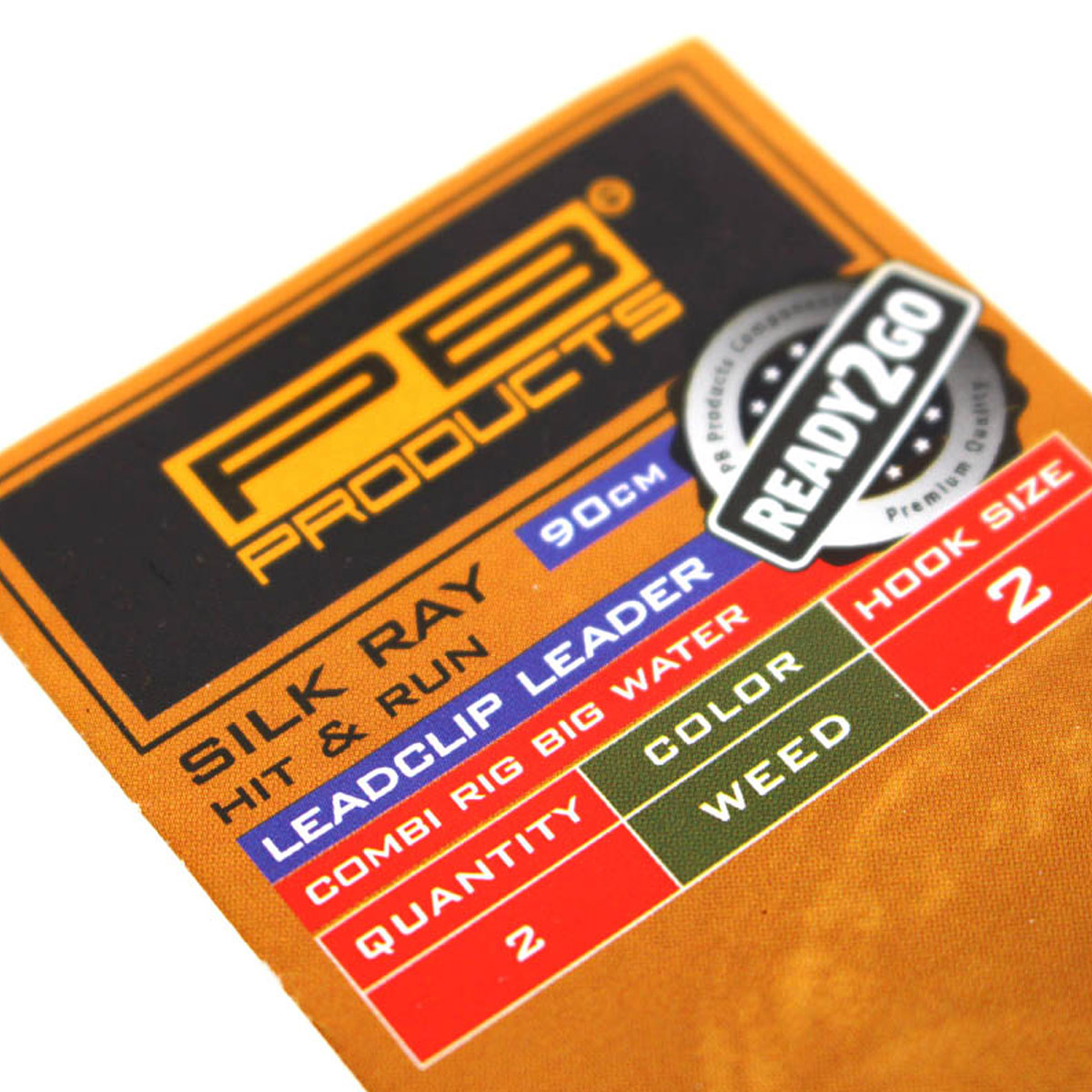 PB Products Ready2Go Clip SR Leader 90 / Combi Rig Weed