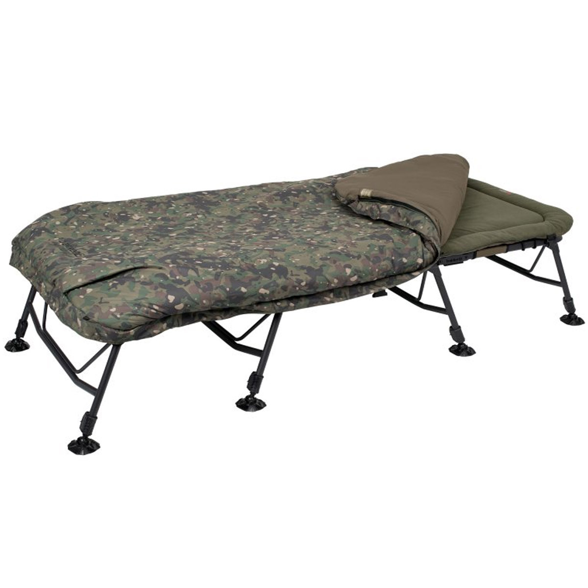 Trakker RLX 8-Leg Wide Camo Bed System