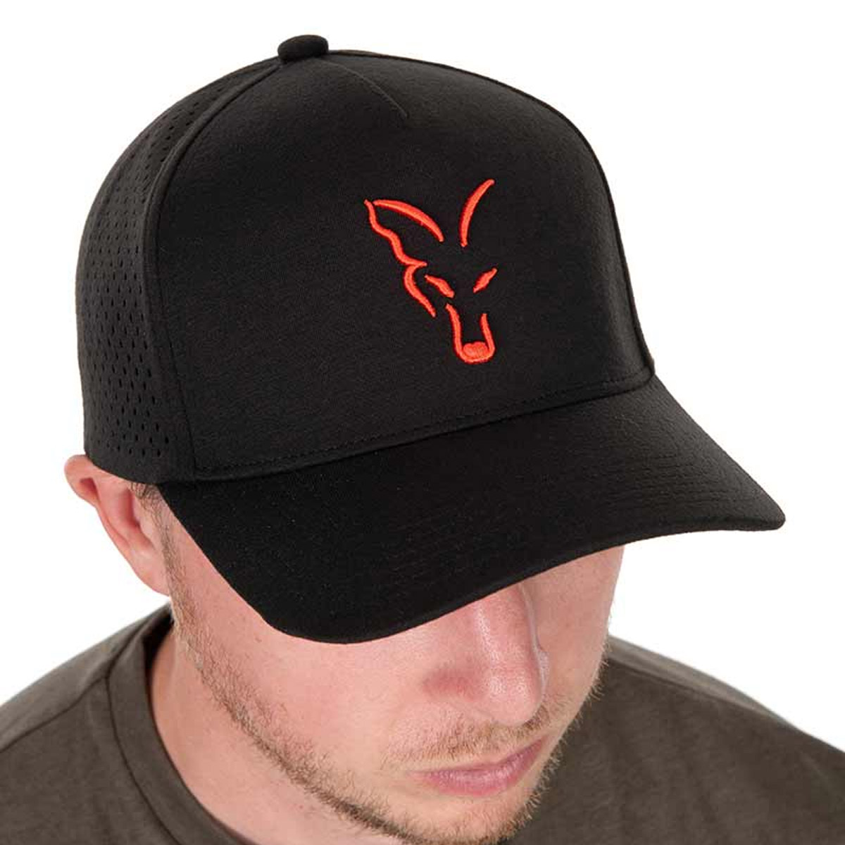 Fox Collection Baseball Cap - Black/Orange