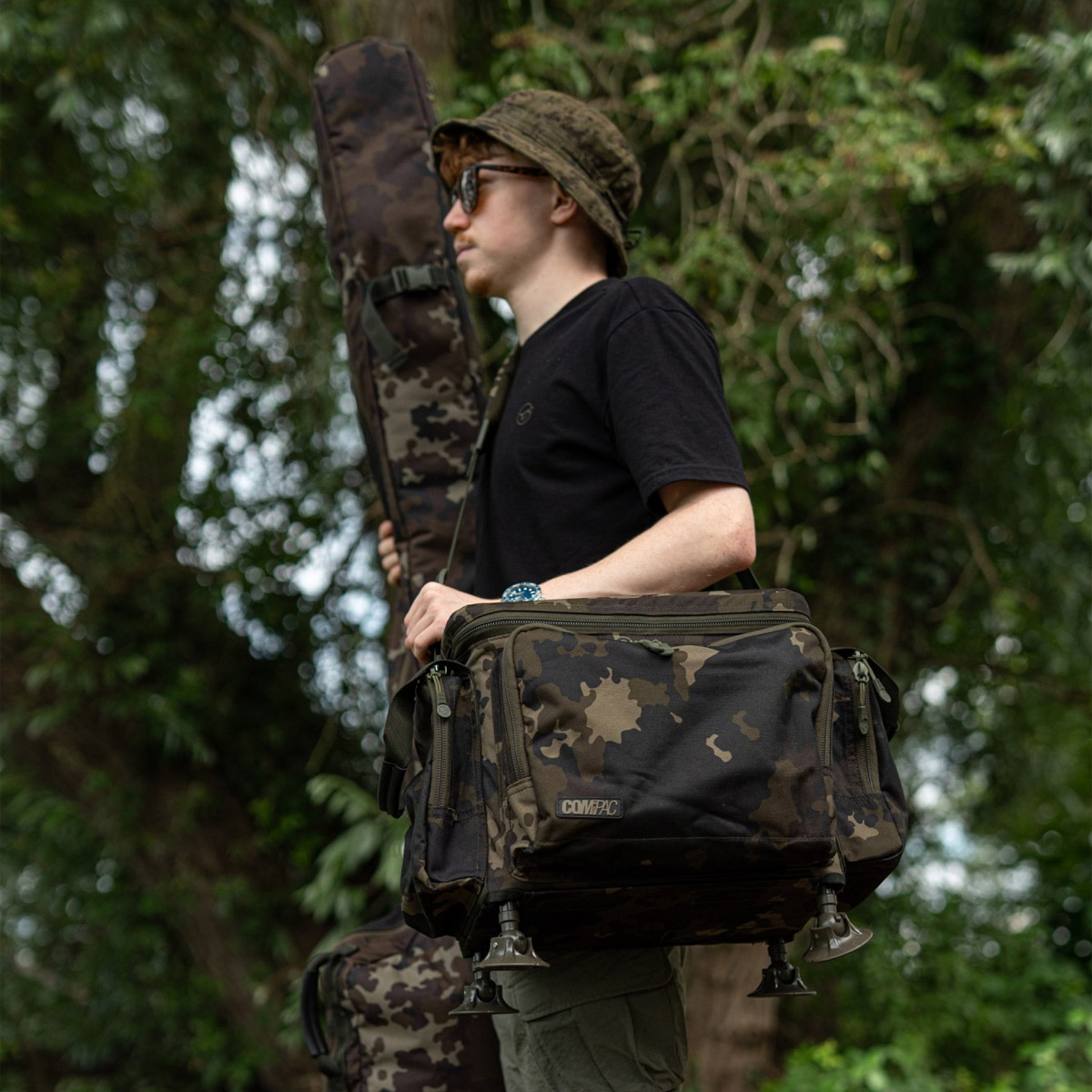 Korda Compac Framed Carryall Dark Kamo - Large