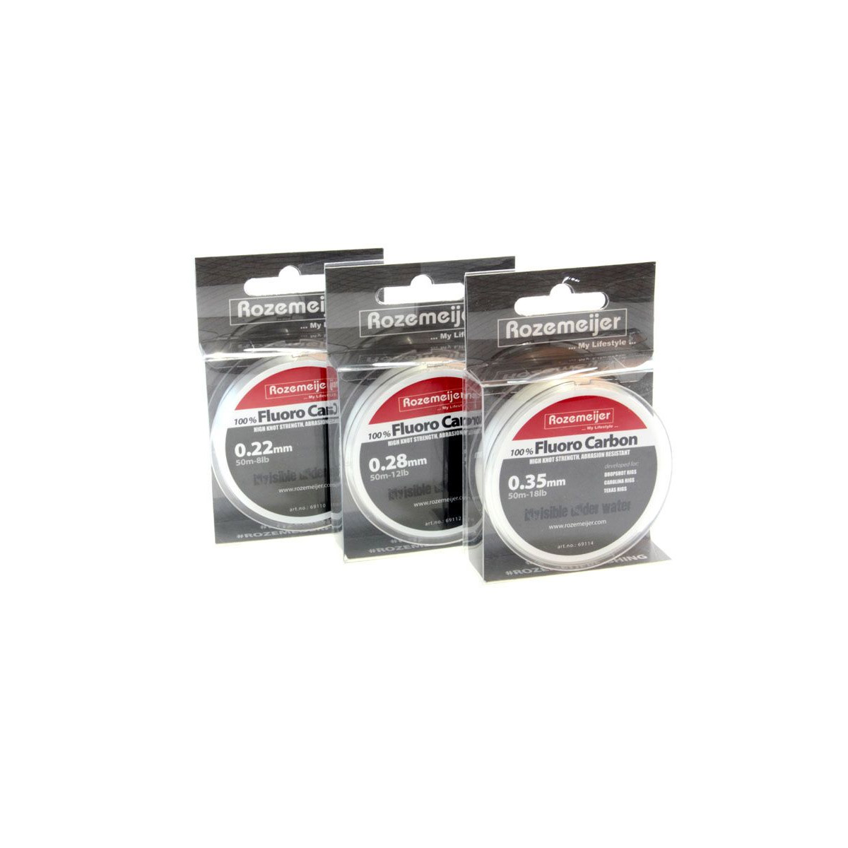 Rozemeijer Fluoro Carbon 50 meter