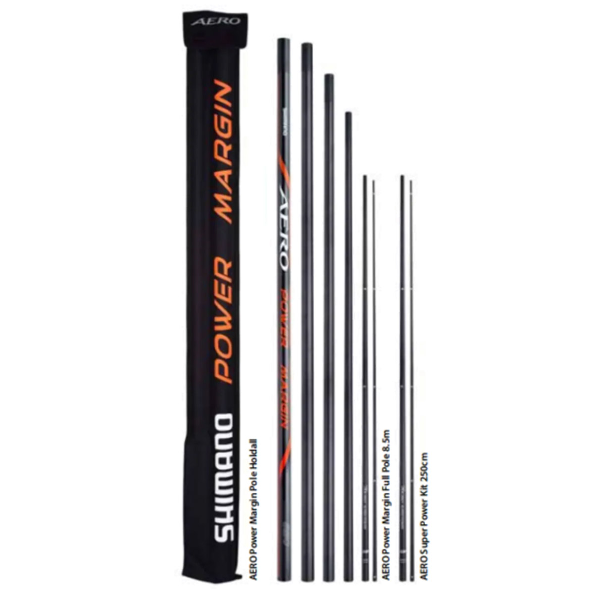 Shimano Aero Power Margin Pole 8,5M Full Package