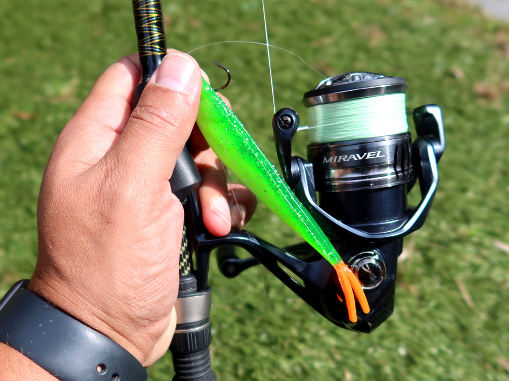 Materiaal voor het vissen met een dropshot montage