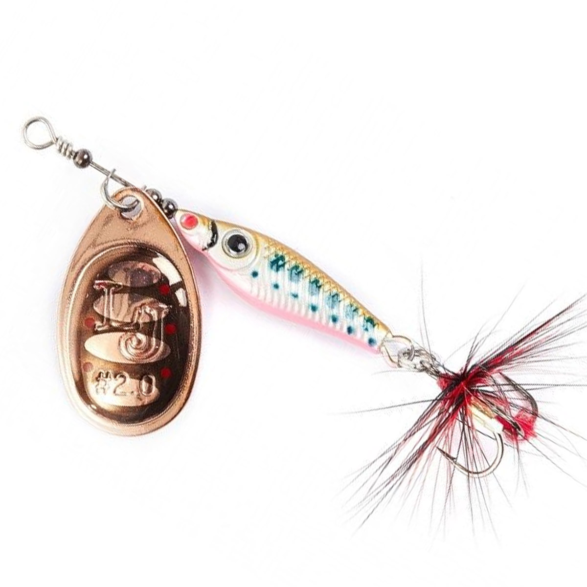 Lucky John Trian Blade Spinner Maat 2 9 Gram 