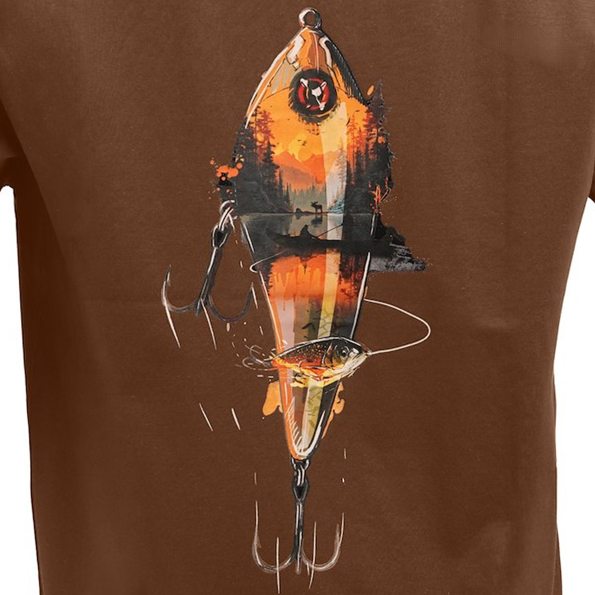 Westin Swimlure T-Shirt Dark Brown