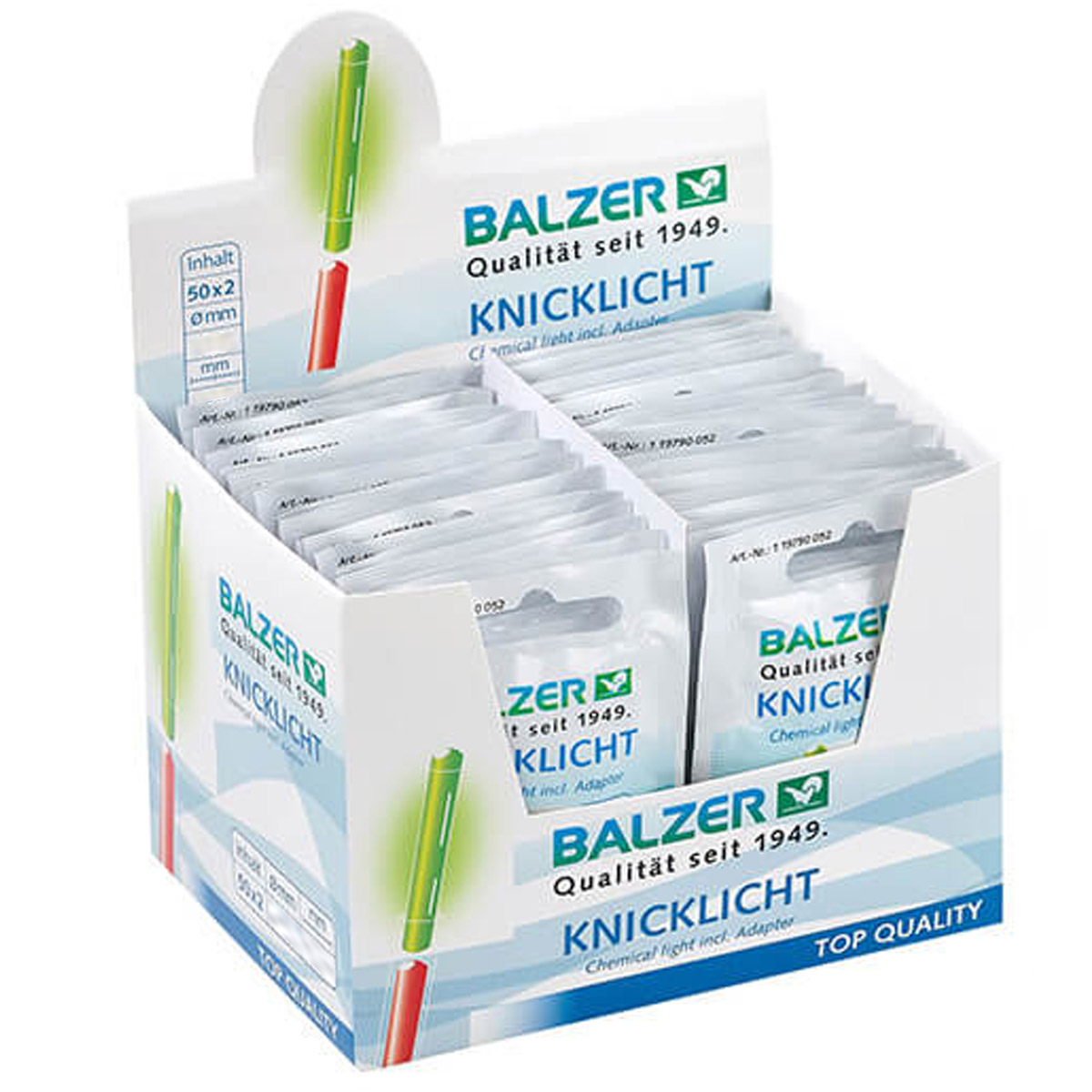 Balzer Kniklicht 4,5 x 39 mm Doos 100 Stuks