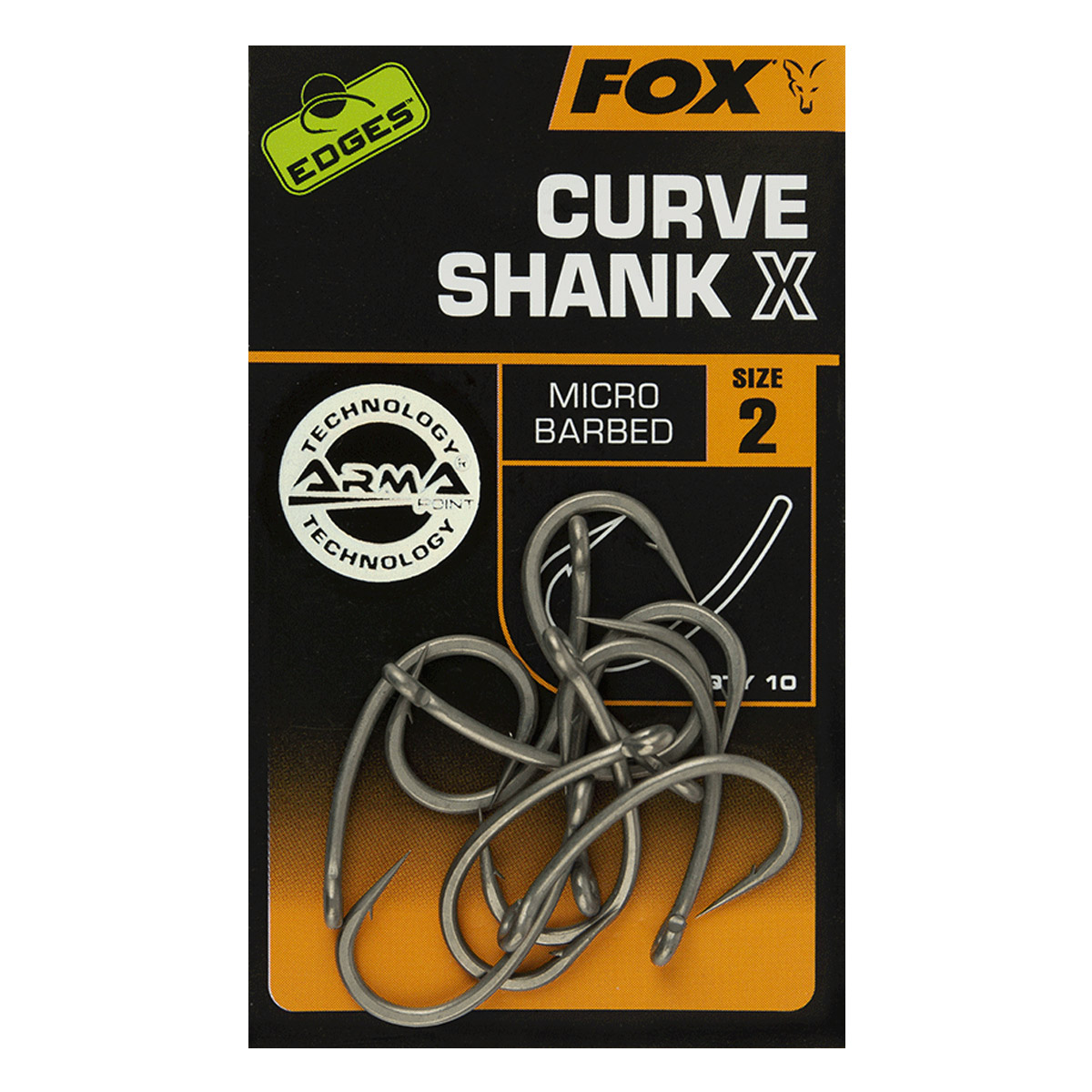 Fox EDGES™ Curve Shank X Hooks