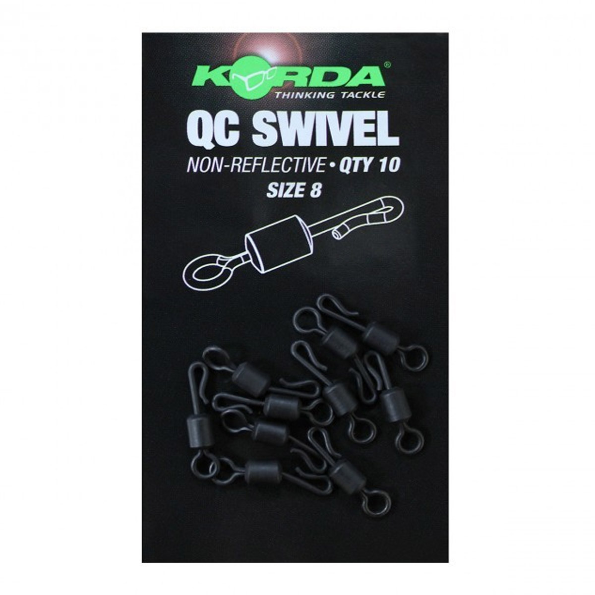 Korda QC  Swivel Size 8