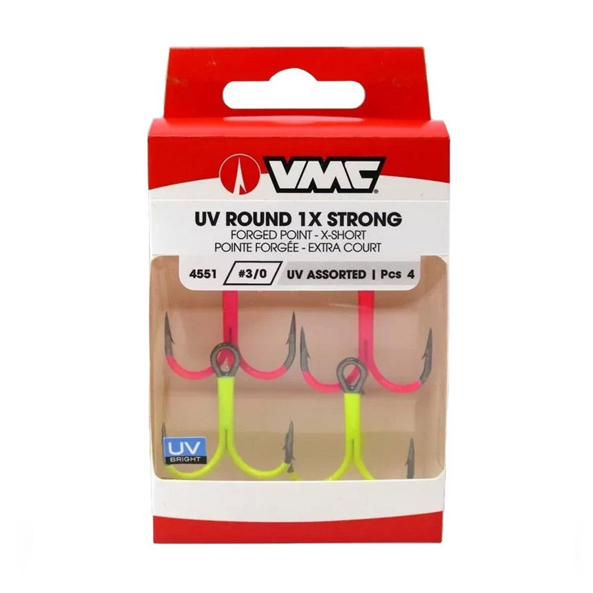 VMC 4551 UV Assorted Round 1X Strong