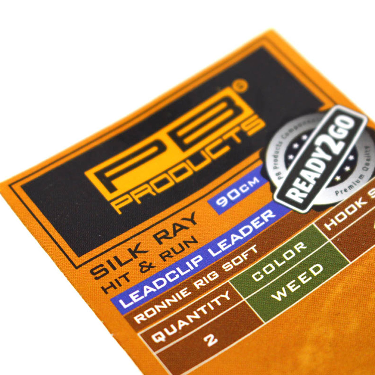 PB Products Ready2Go Clip SR Leader 90 / Ronnie Rig Soft Weed