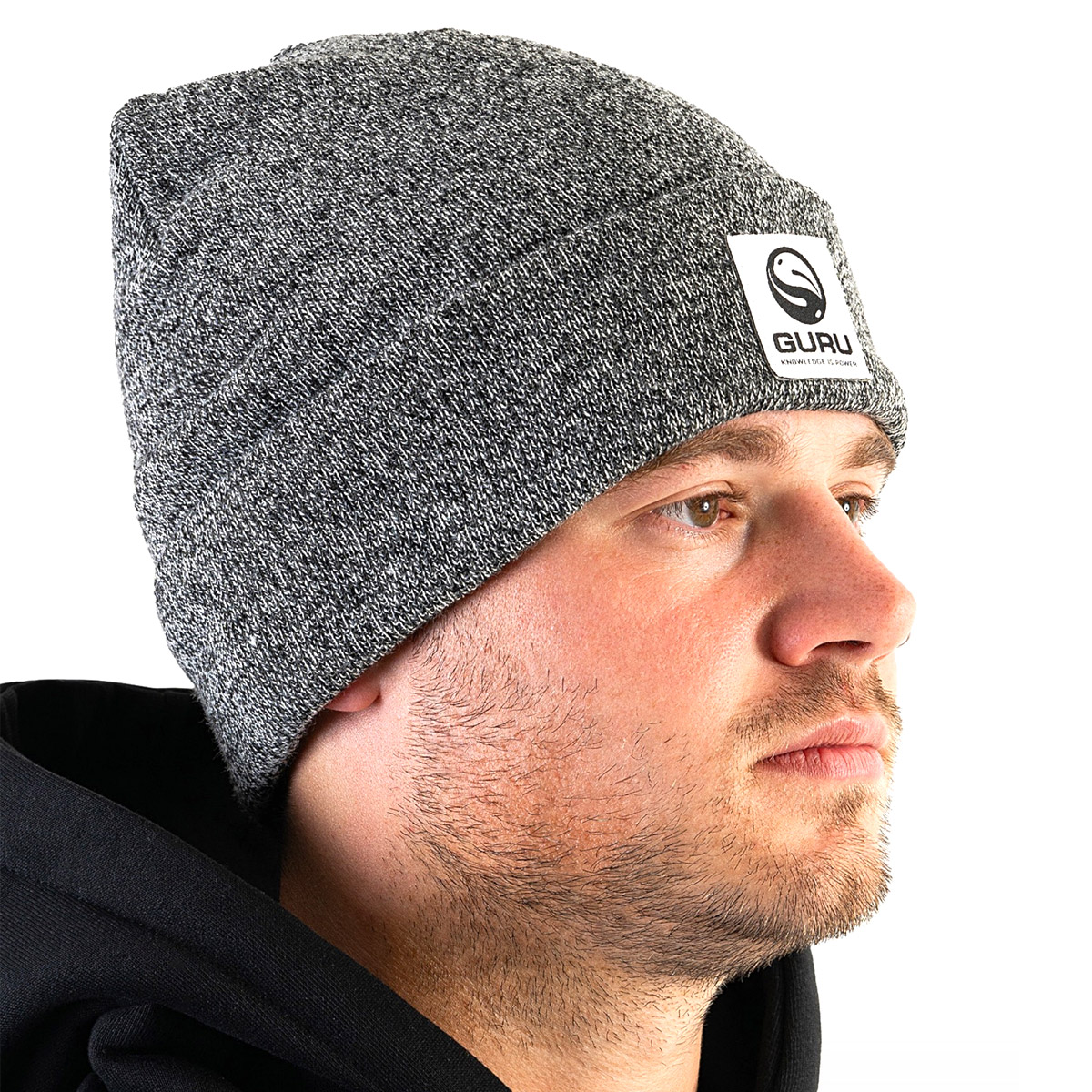 Guru Grey Patch Beanie