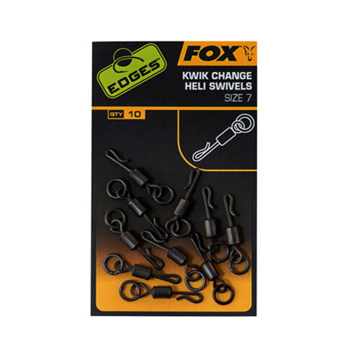 Fox EDGES™ Kwik Change Heli Swivel Size 7