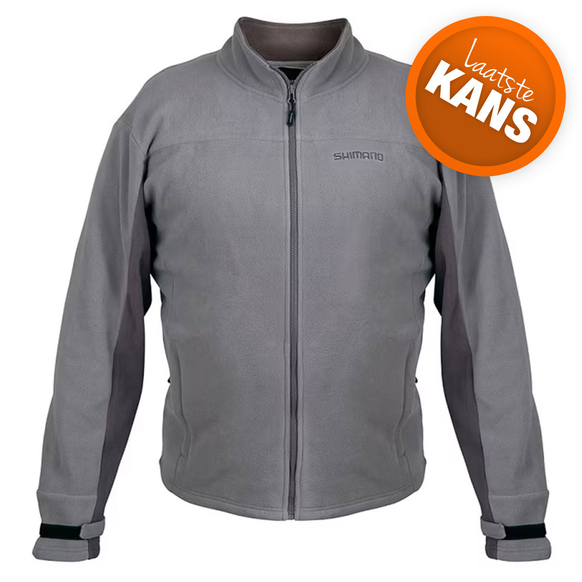 Shimano Windstop Fleece Jacket Grey