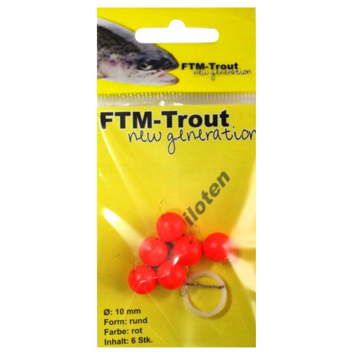 FTM Trout Pilot Round Red