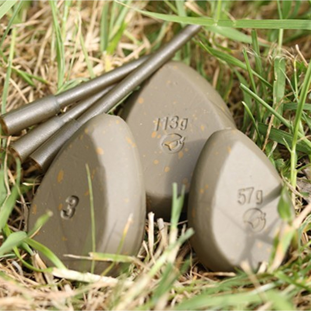 Korda Flatliner Pear Inline Leads