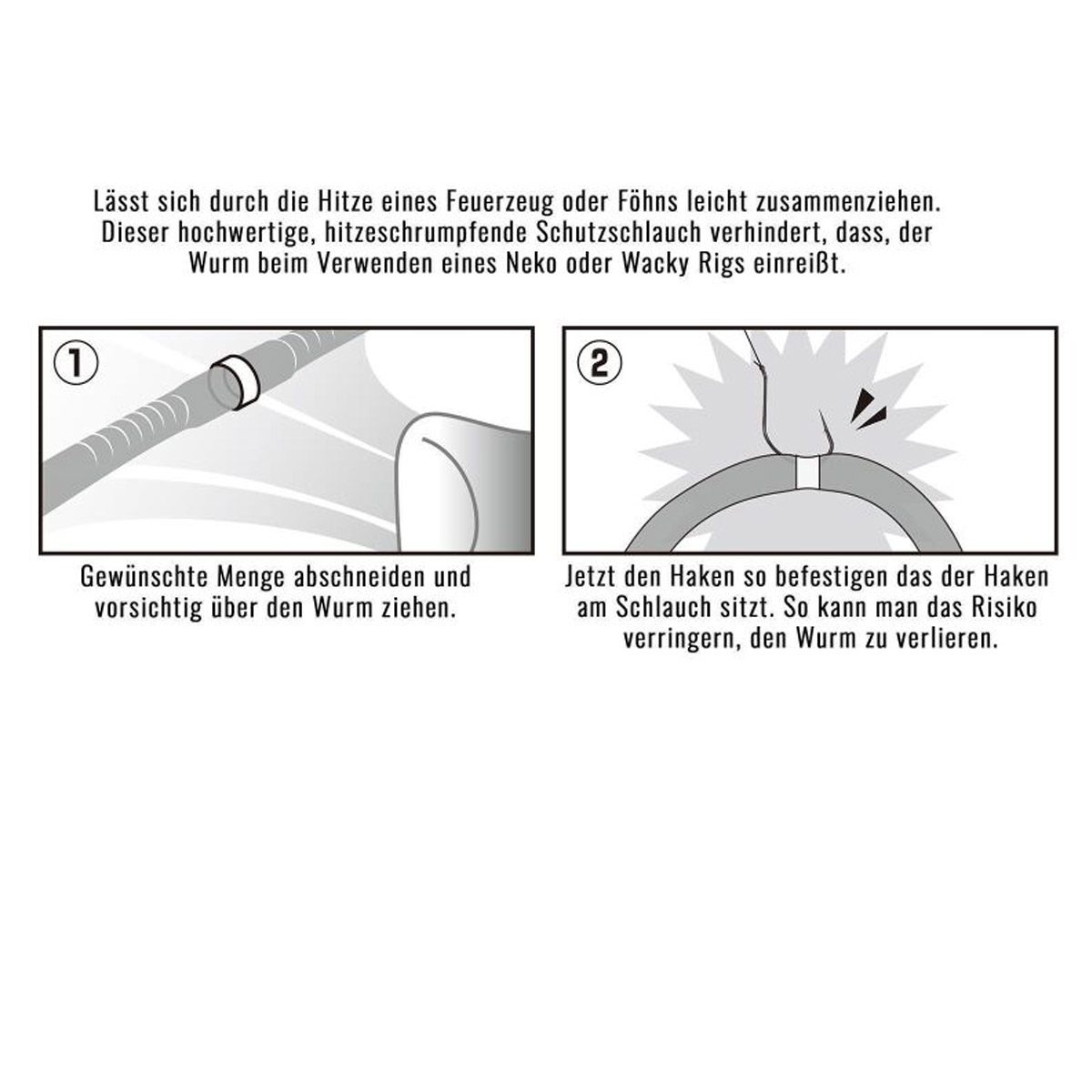 DECOY Worm Holder Tube Type WH-01
