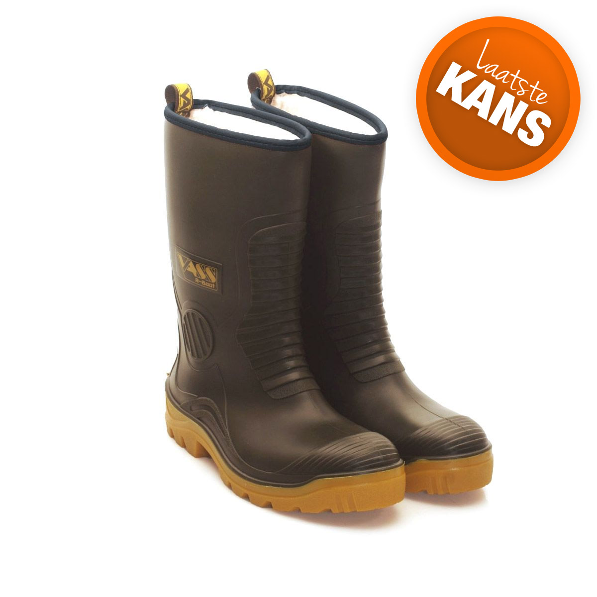 Vass-Tex Rubber boot Khaki