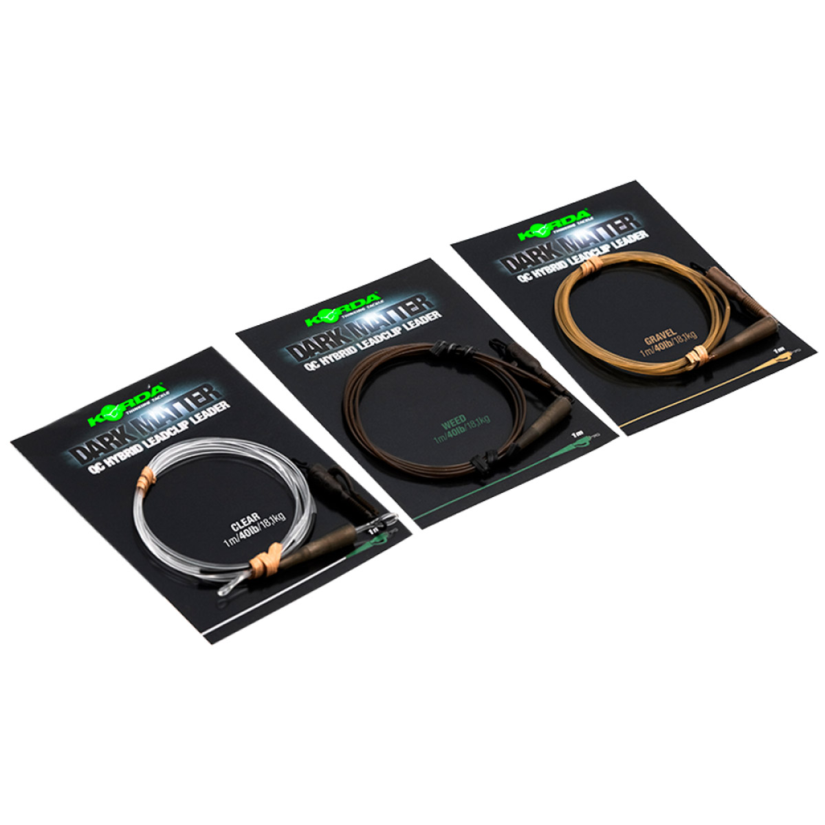 Korda Dark Matter Leader QC Hybrid Clip