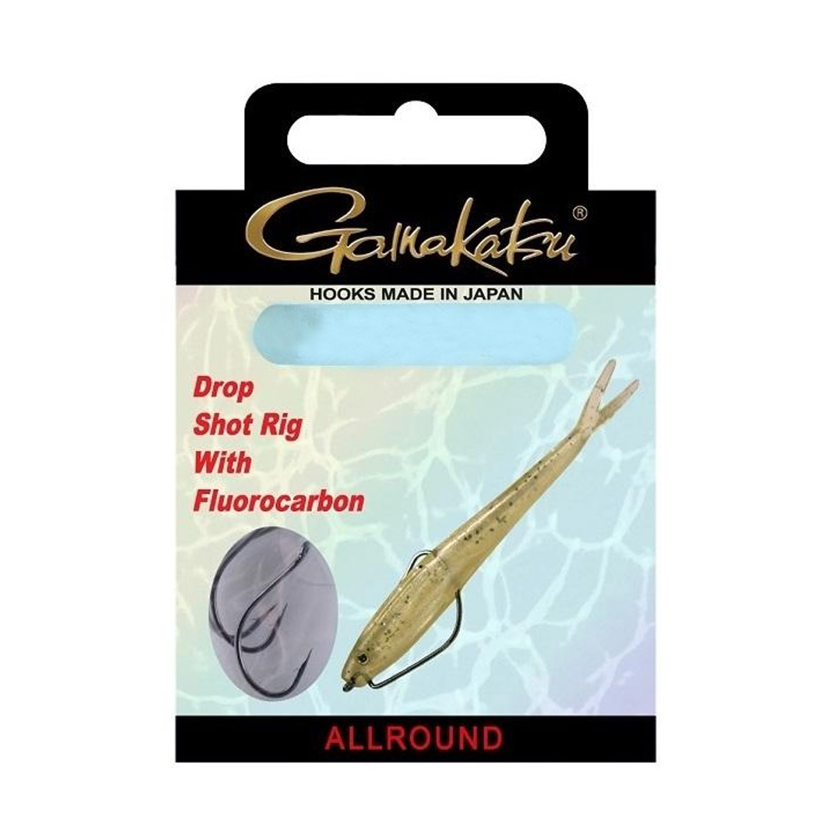 Gamakatsu Drop Shot Rig With Fluorocarbon