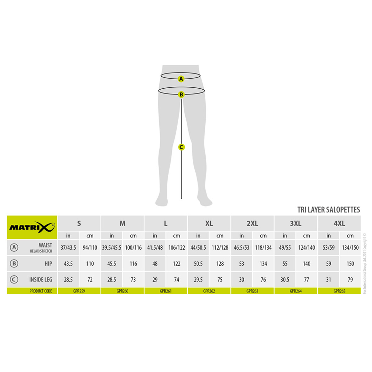 Fox Matrix Tri-Layer Salopettes 25K Pro