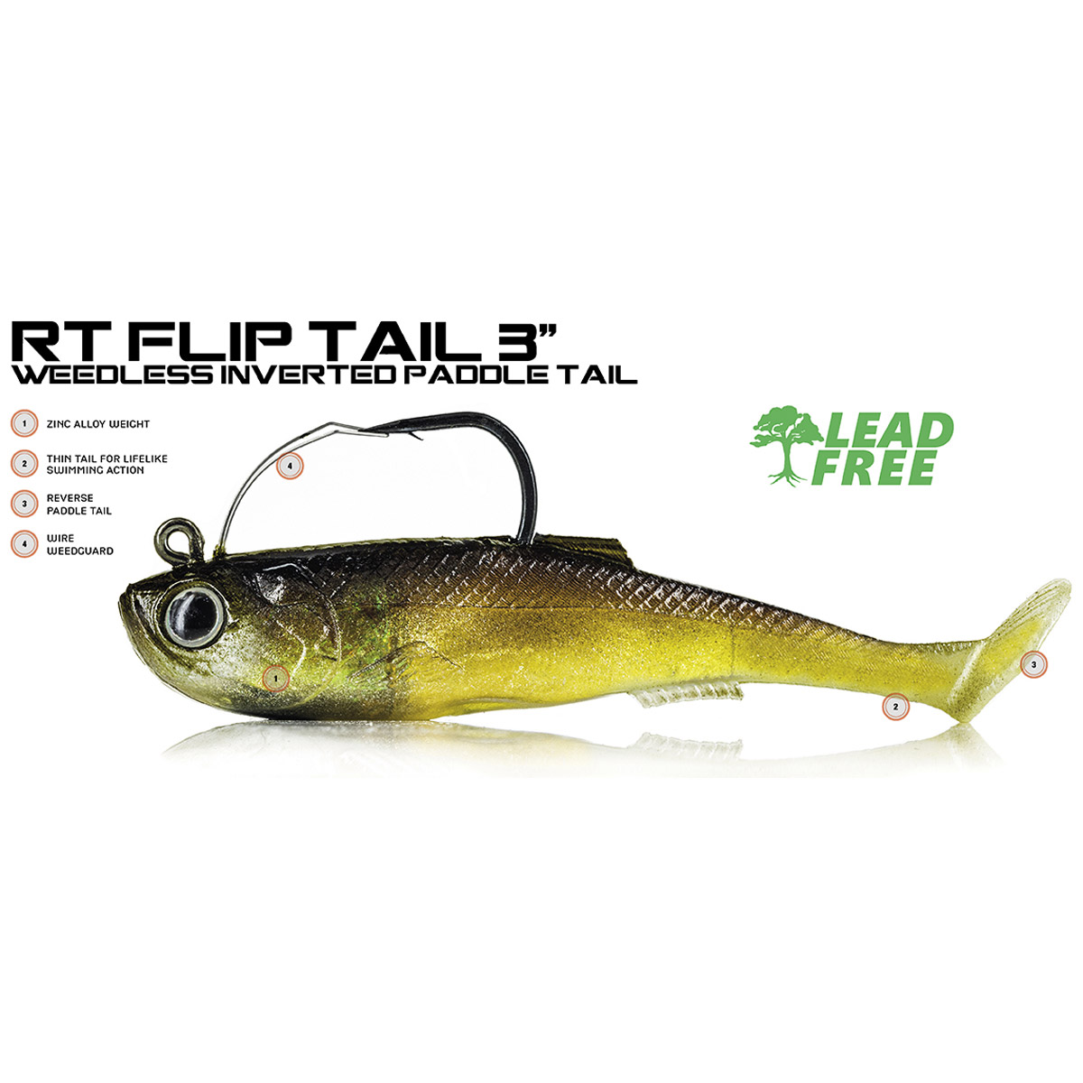 Molix RT Flip Tail 7,6 CM 14 Gram