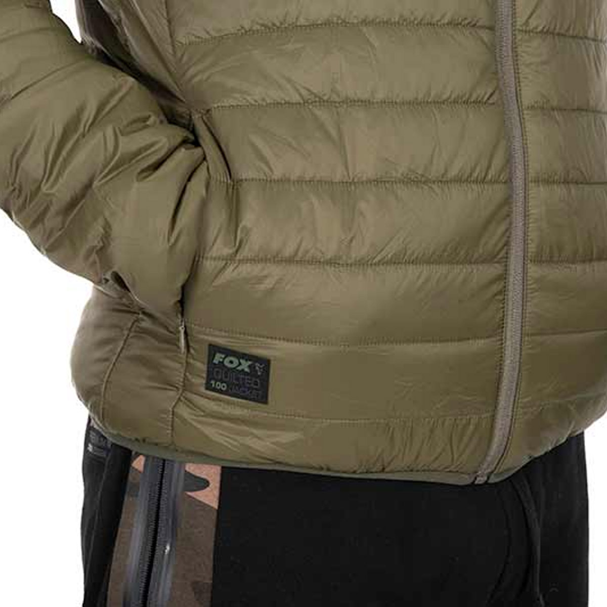 Fox Olive Quilted 100 Jacket Olive