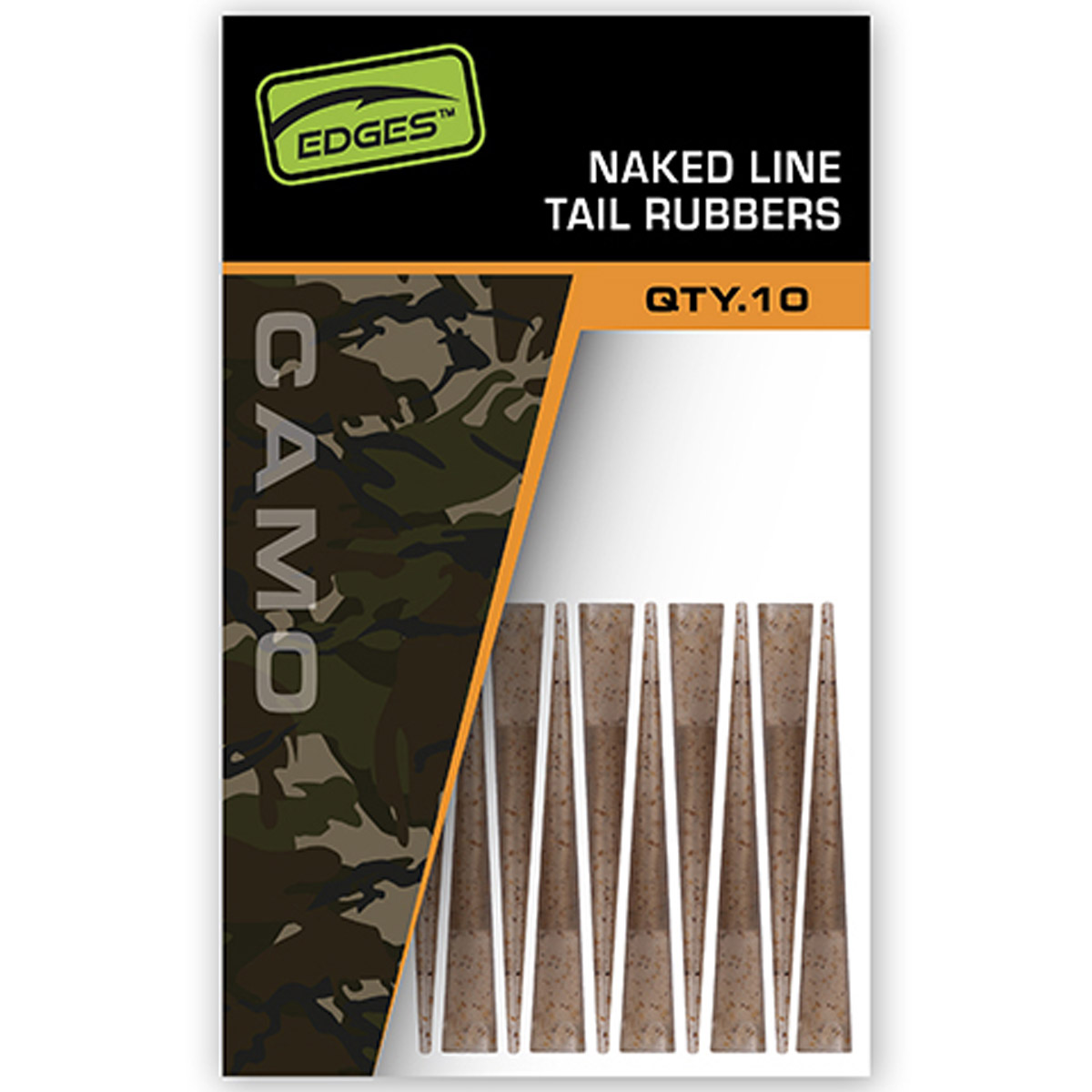 Fox Edges™ Camo Naked Line Tail Rubbers