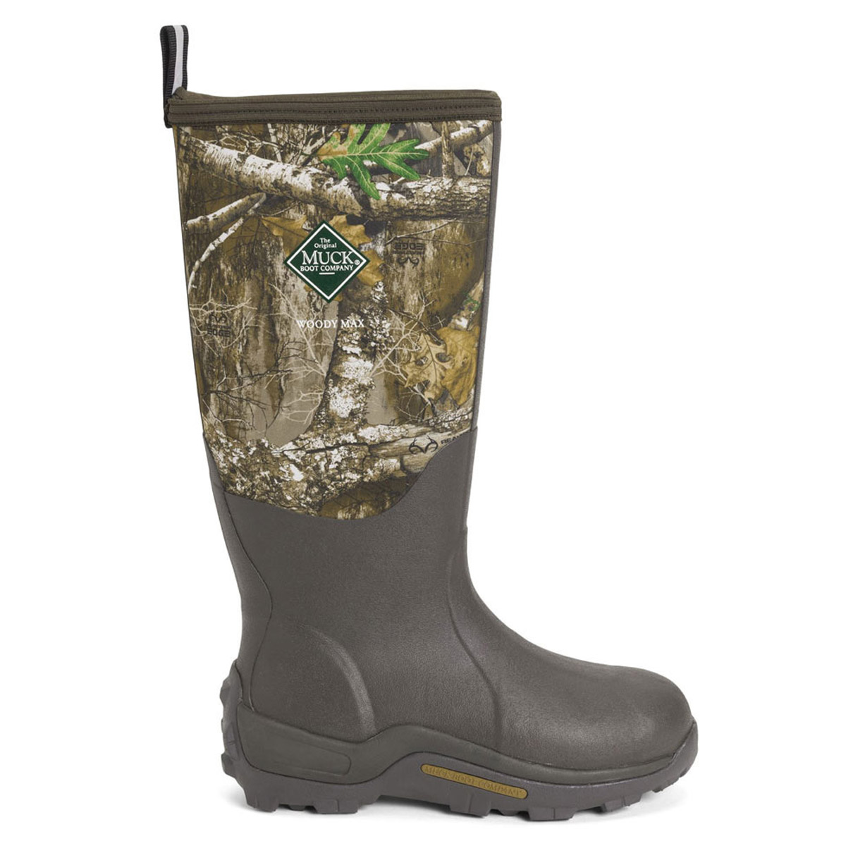 Muck Boots Woody Max Camo/Orange Lining