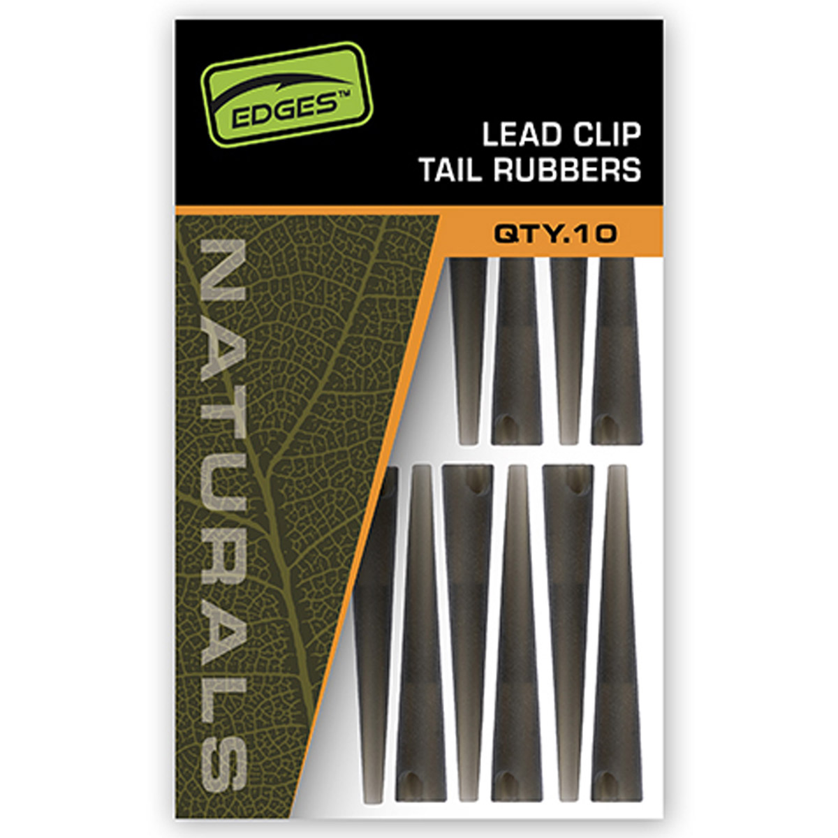 Fox Edges™ Naturals Lead Clip Tail Rubbers