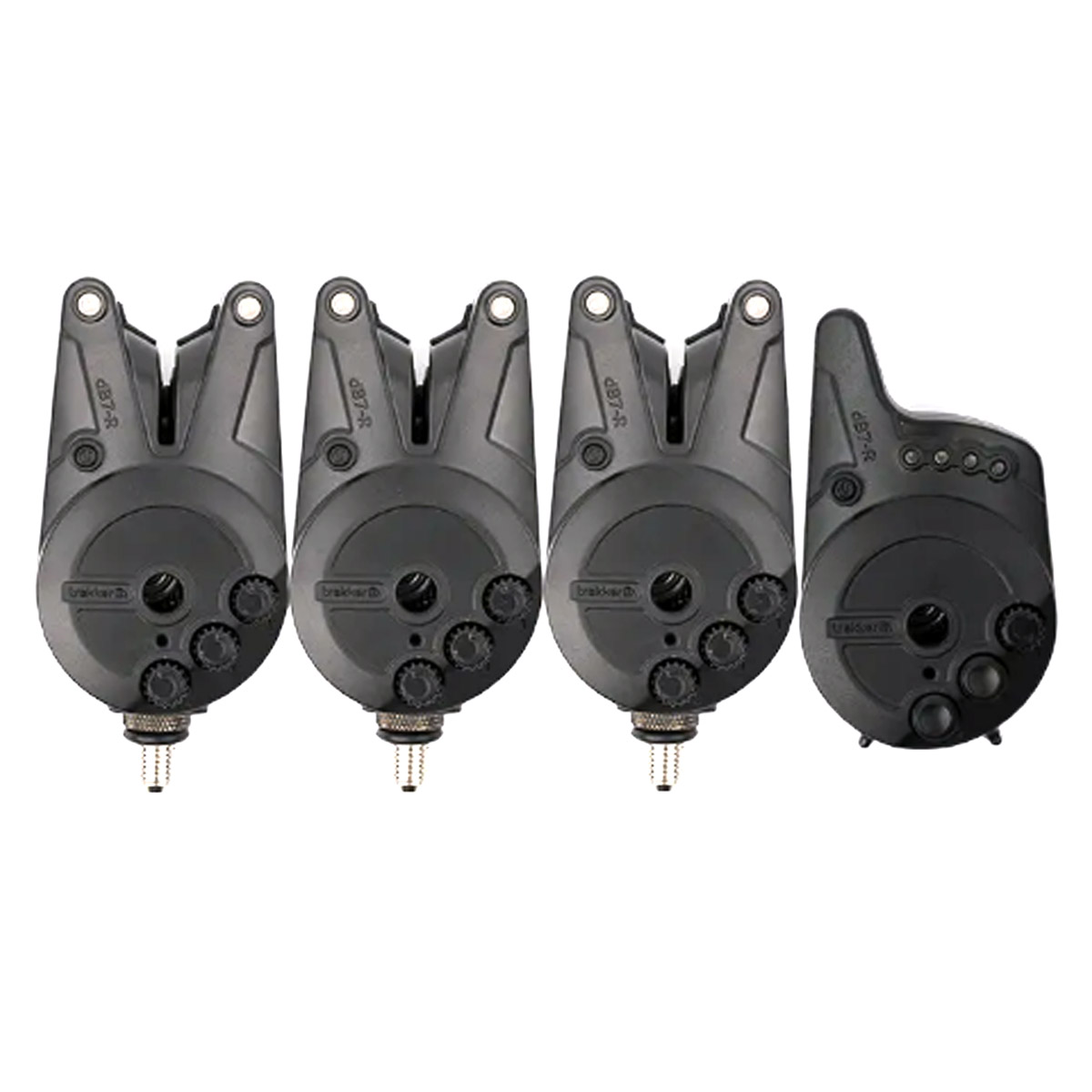 4 Stks LED-indicatoren Vissen Verlichte Swingers Bijtalarm Indicatielampjes Met Draagtas Voor Karpervissen 4 Stks LED-indicatoren Vissen Verlichte Swingers Bijtalarm Indicatielampjes Met Draagtas Voor Karpervissen