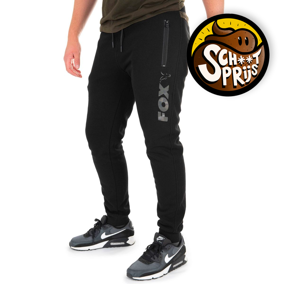 Fox Black/Camo Print Jogger
