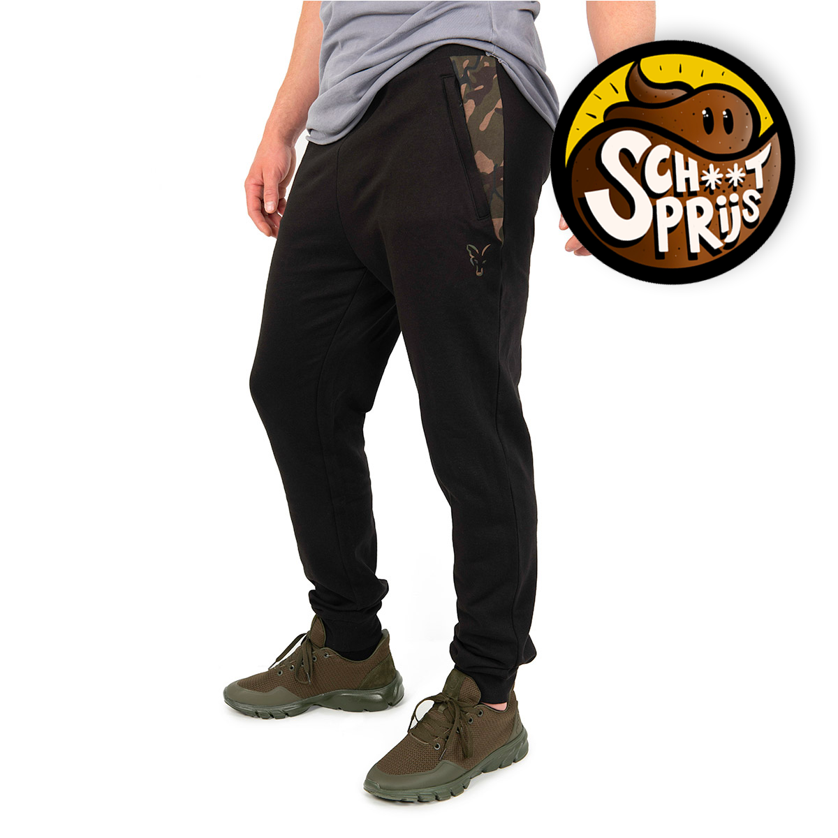 Fox Light Weigt Black/Camo Print Jogger