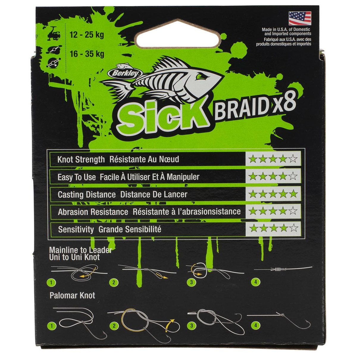Berkley Sick Braid 150 Meter Black