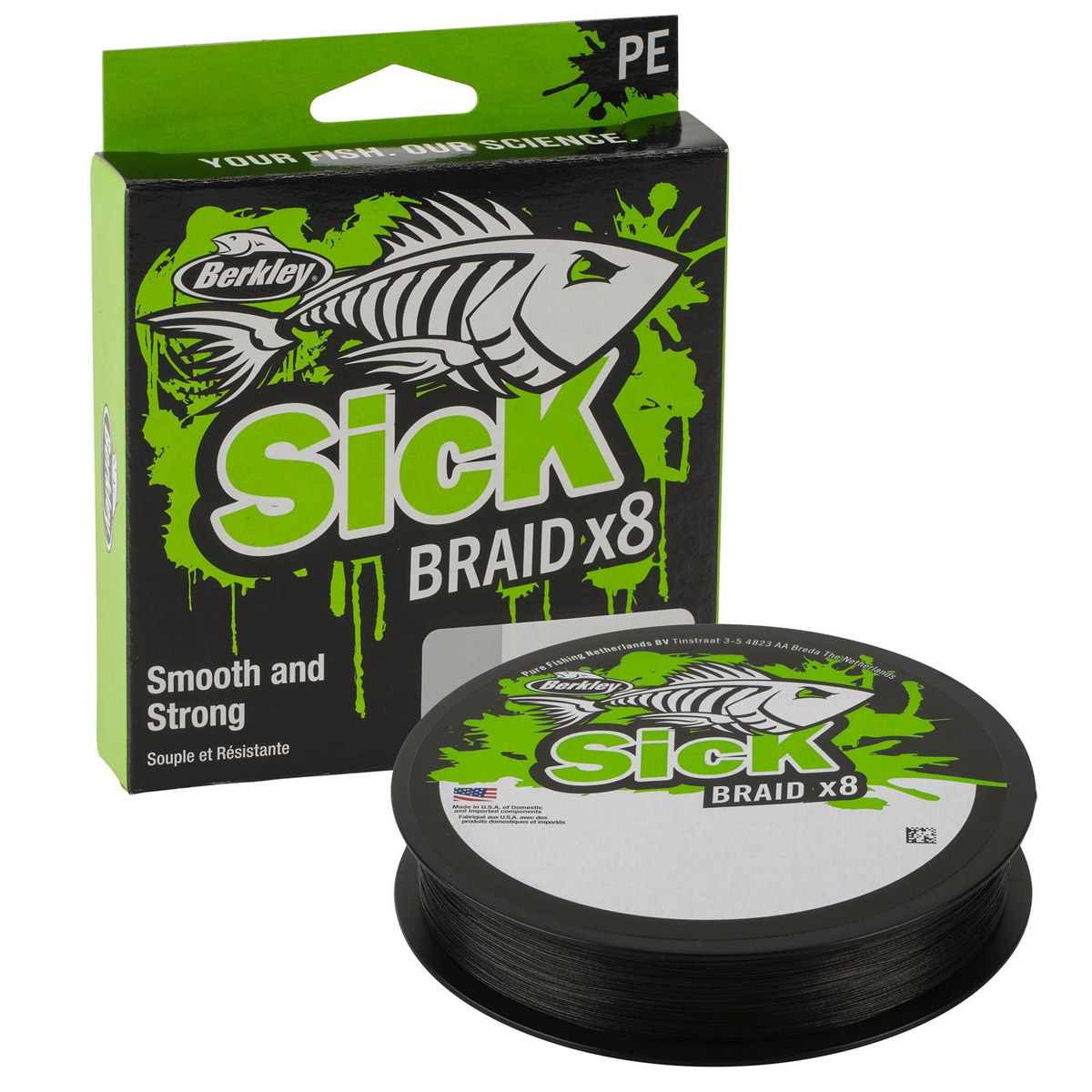 Berkley Sick Braid 150 Meter Black