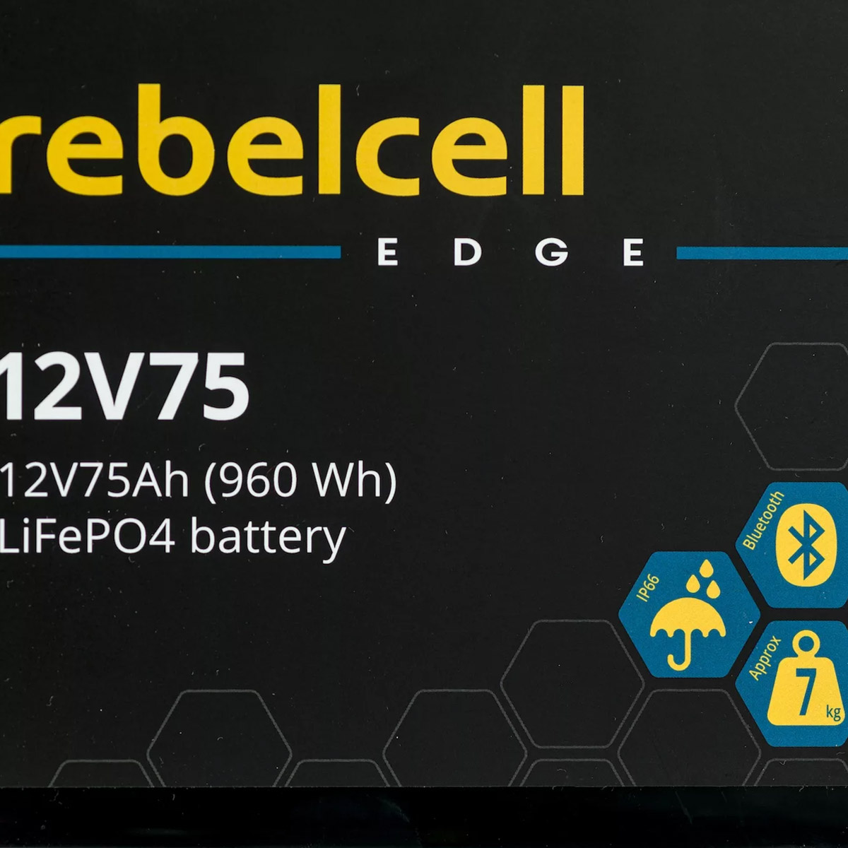 Rebelcell 12V75 AV Edge LifePo4 Accu