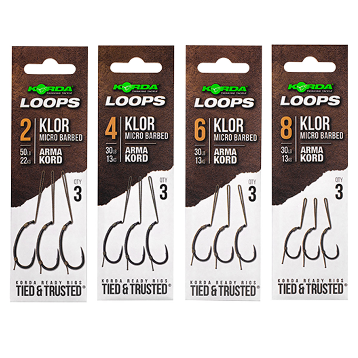 Korda Loop Rigs Klor