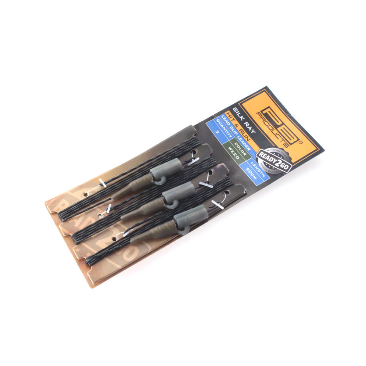 PB Ready 2 Go Silk Ray Hit & Run Leadclip Leader 90