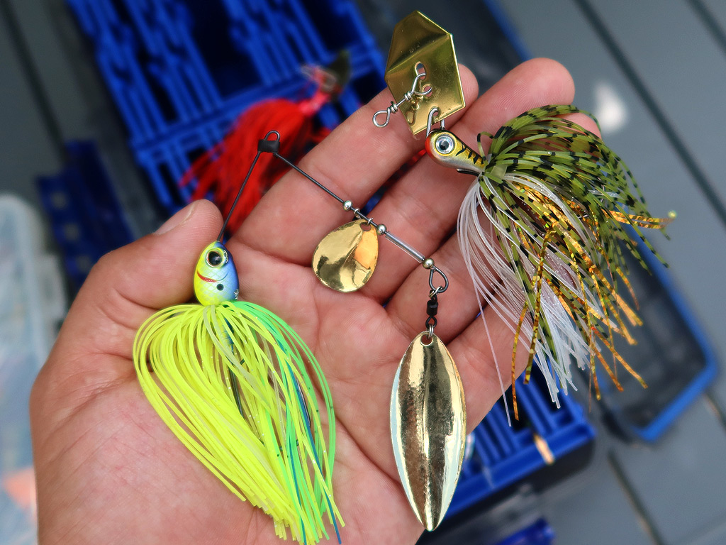 spinnerbaits en Chatterbaits