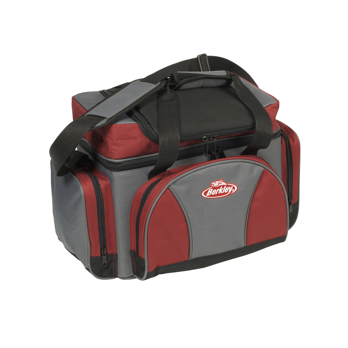 Sac de rangement Berkley rouge avec des boîtes