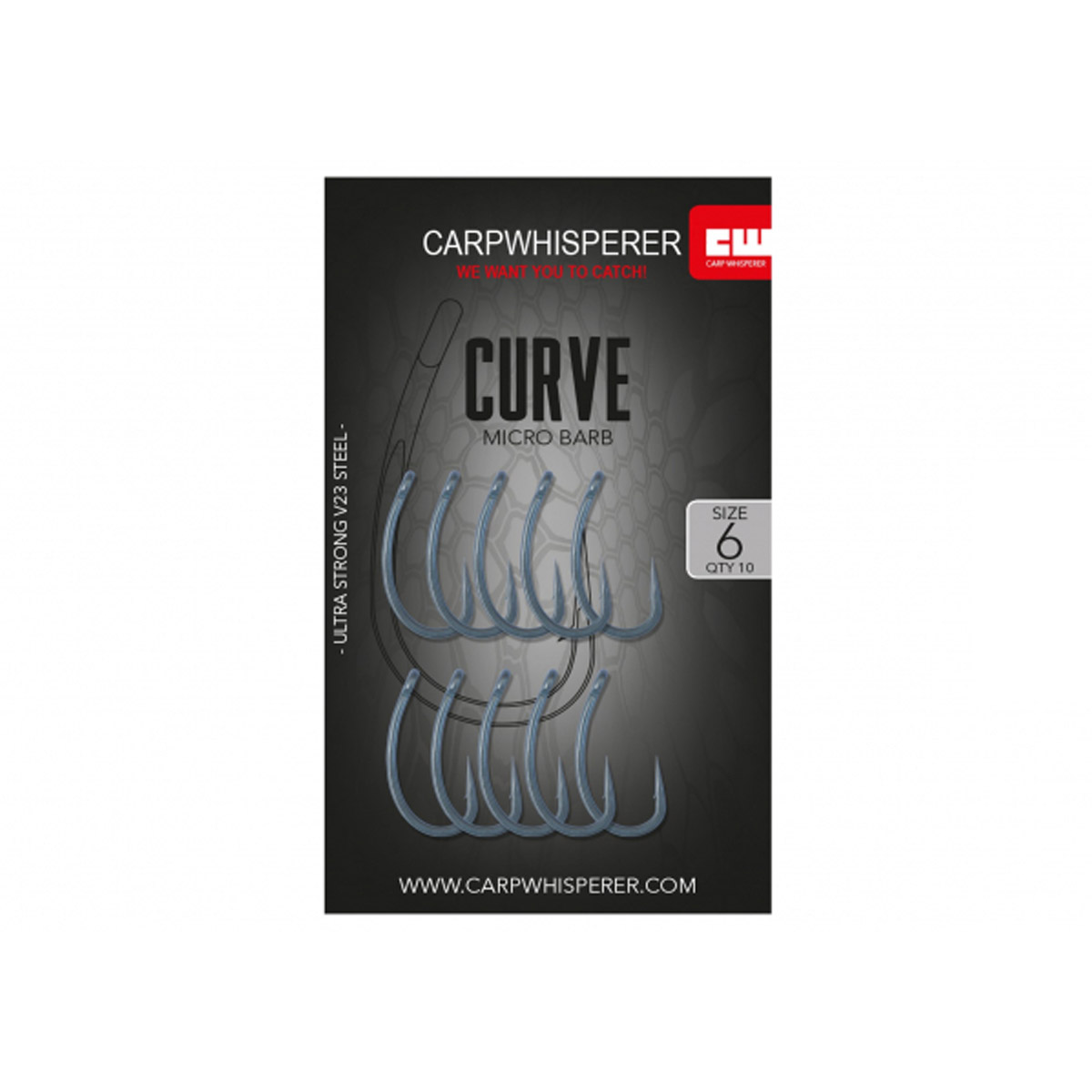 Carp Whisperer - Curve haak - Micro Barb