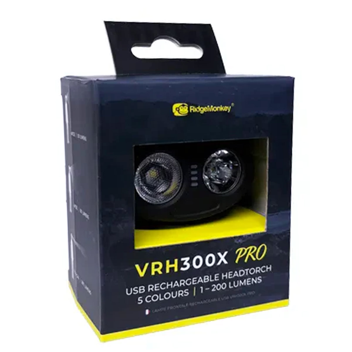 Ridgemonkey VRH300X Pro USB Rechargeable Headtorch