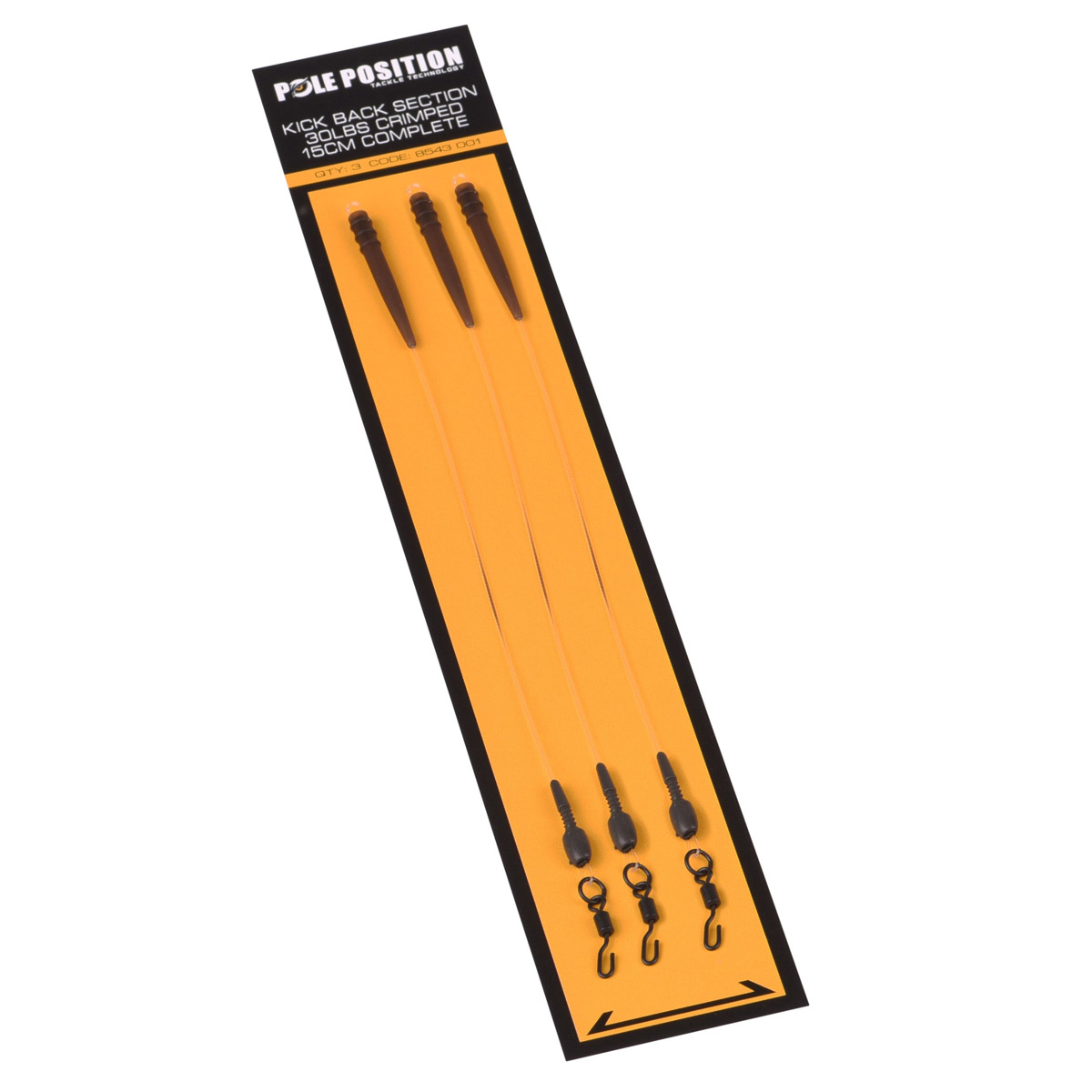Section de kickback Pole Position complète 15 cm