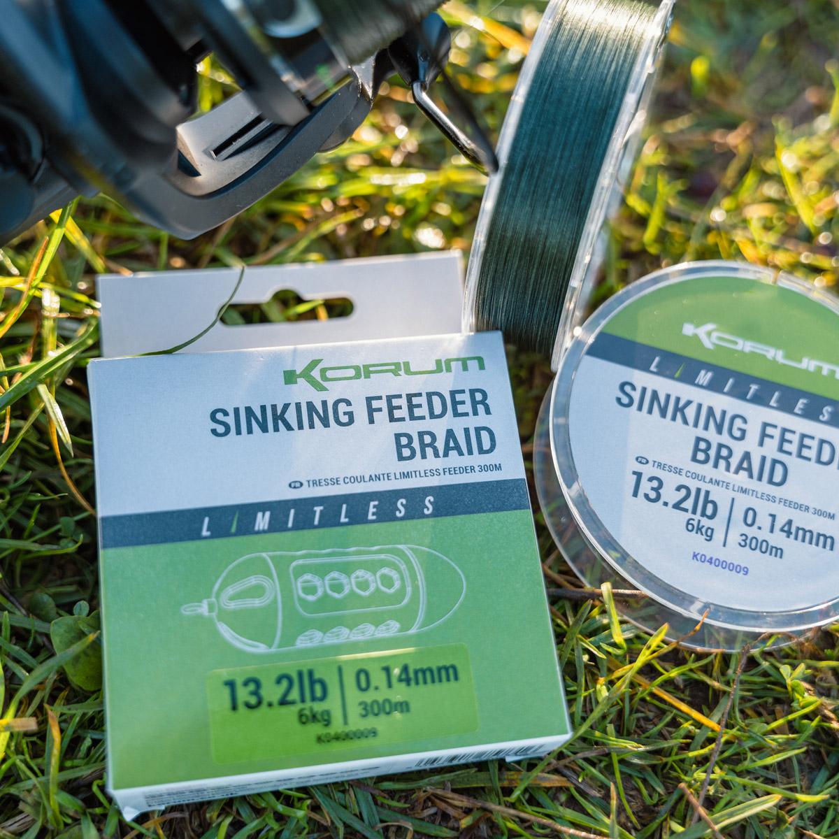 Korum Limitless Sinking Feeder Braid 300 Meter