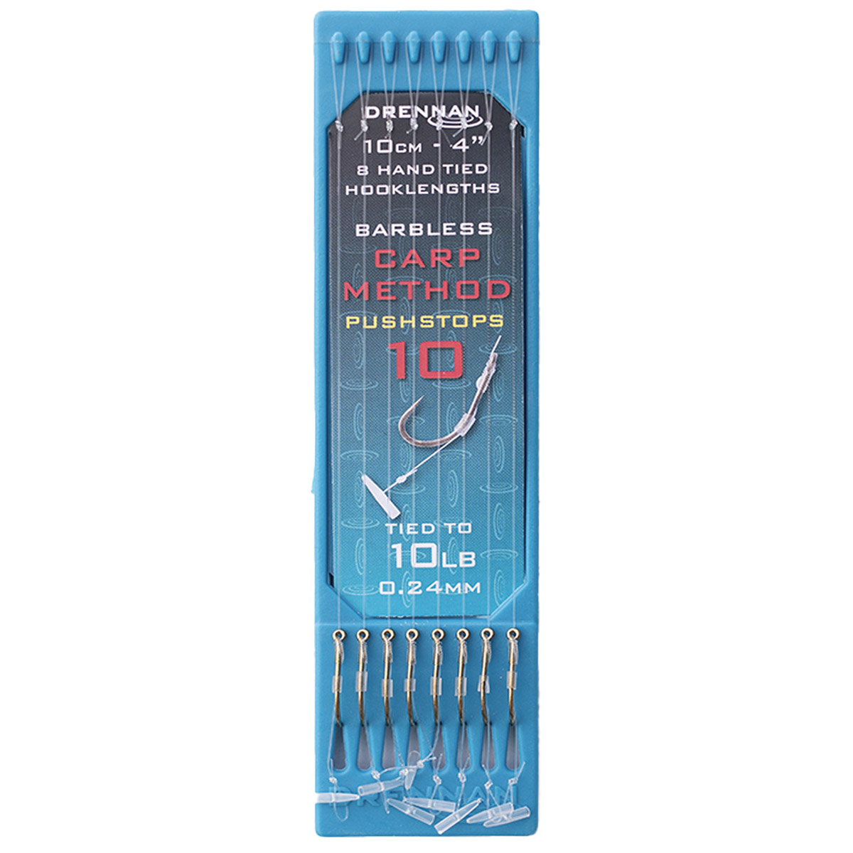 Drennan Hooklength Plate Barbless Carp Method Pushstops