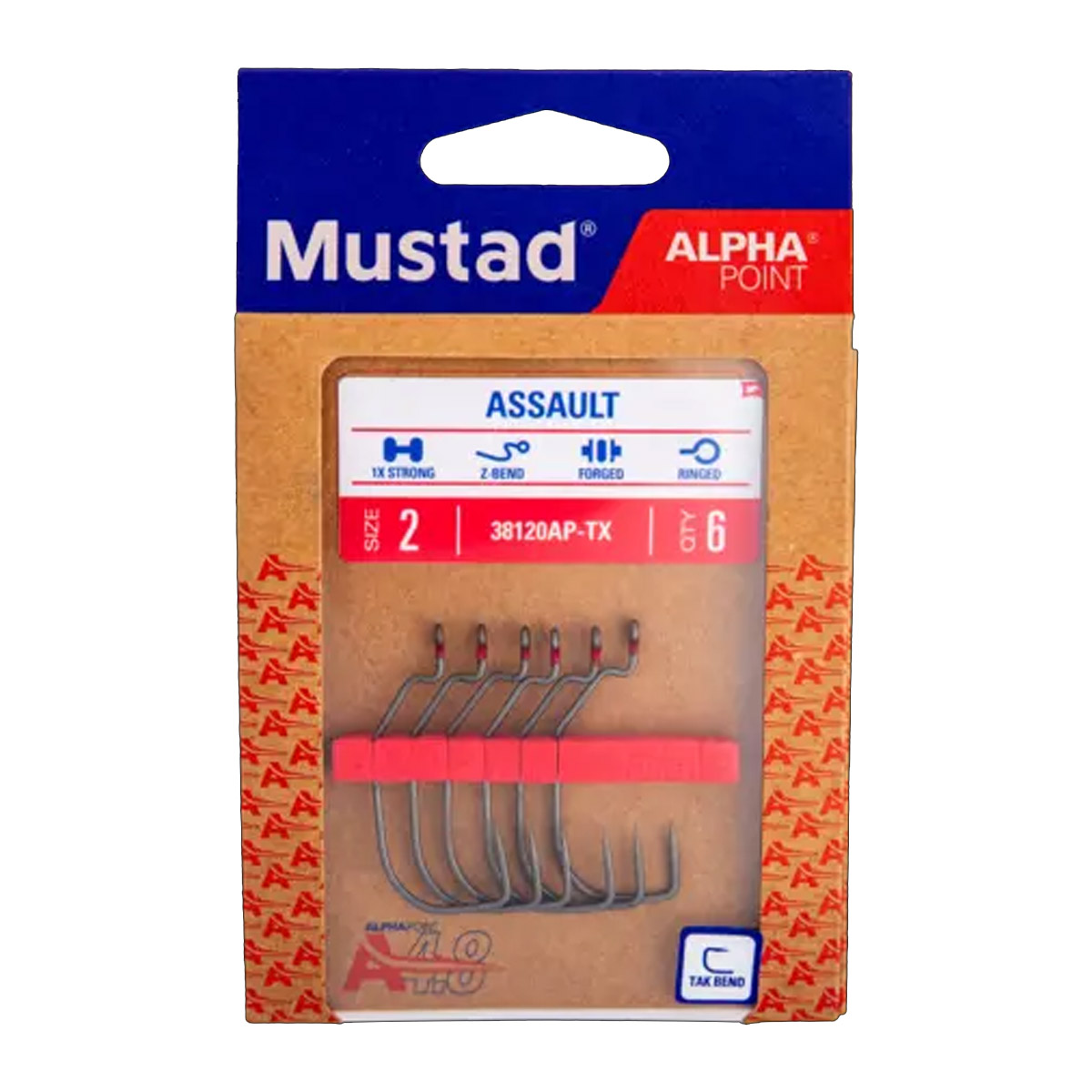 Mustad Assault Wide Gap Offset Hook