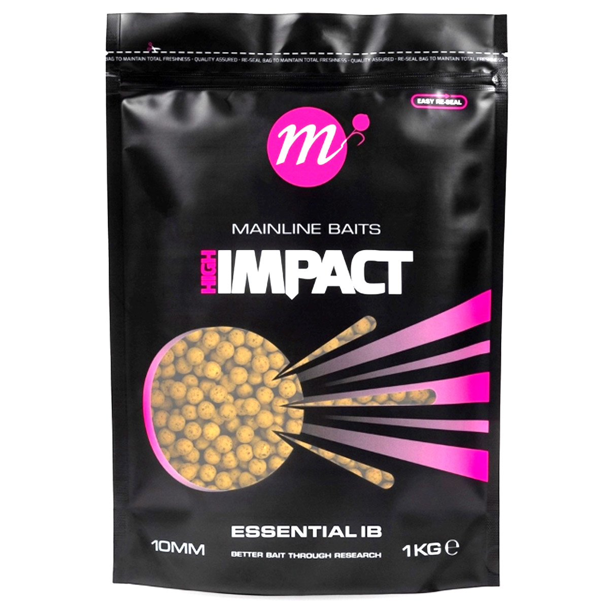 Mainline Hi Impact Boilies Essential IB 10mm 1KG 