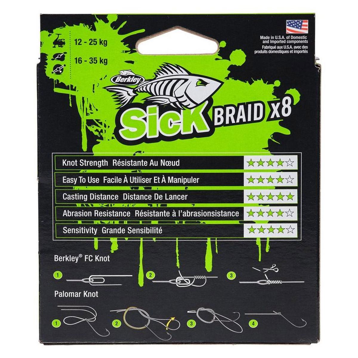 Berkley Sick Braid 150 Meter Red 