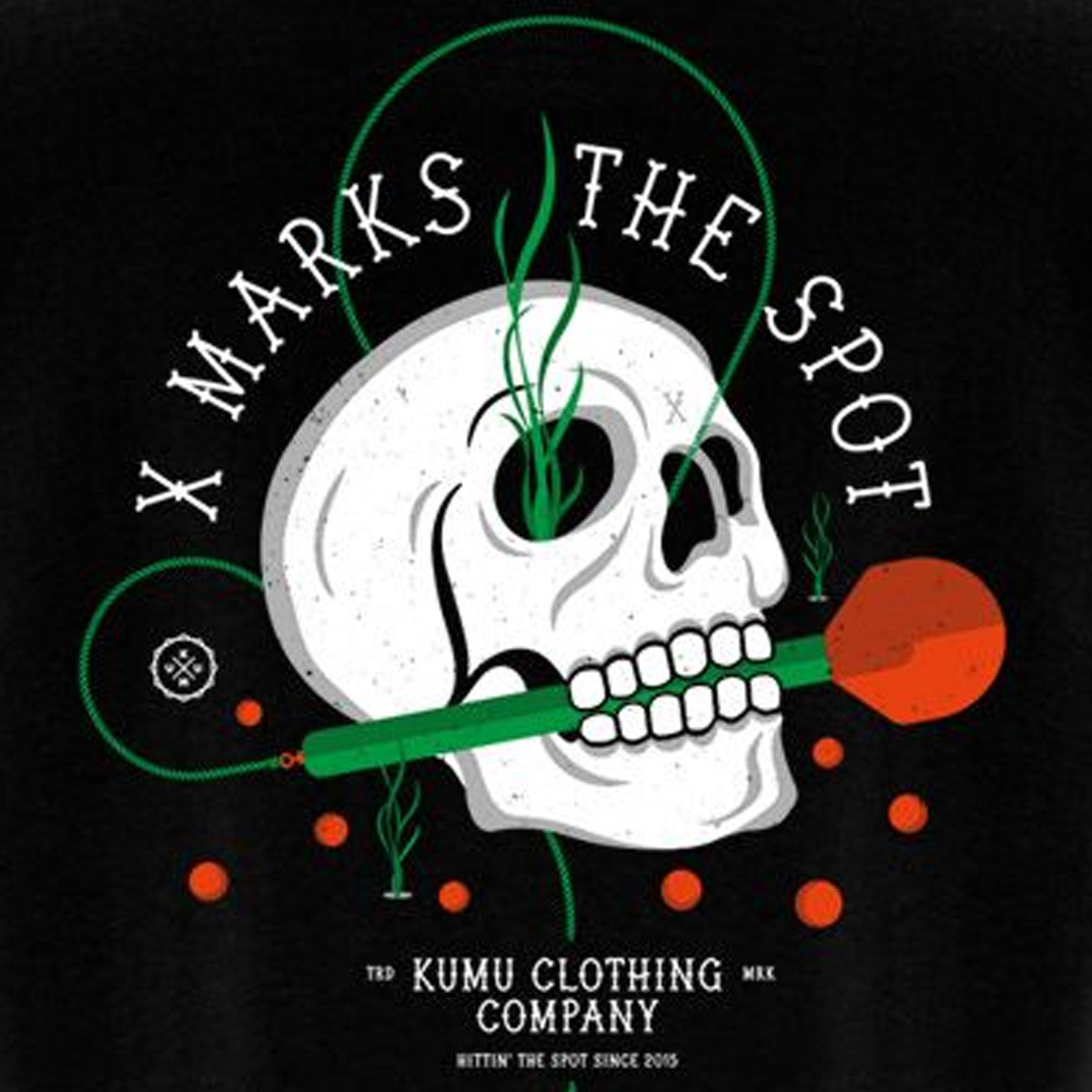 Kumu T-Shirt 'X Marks The Spot'