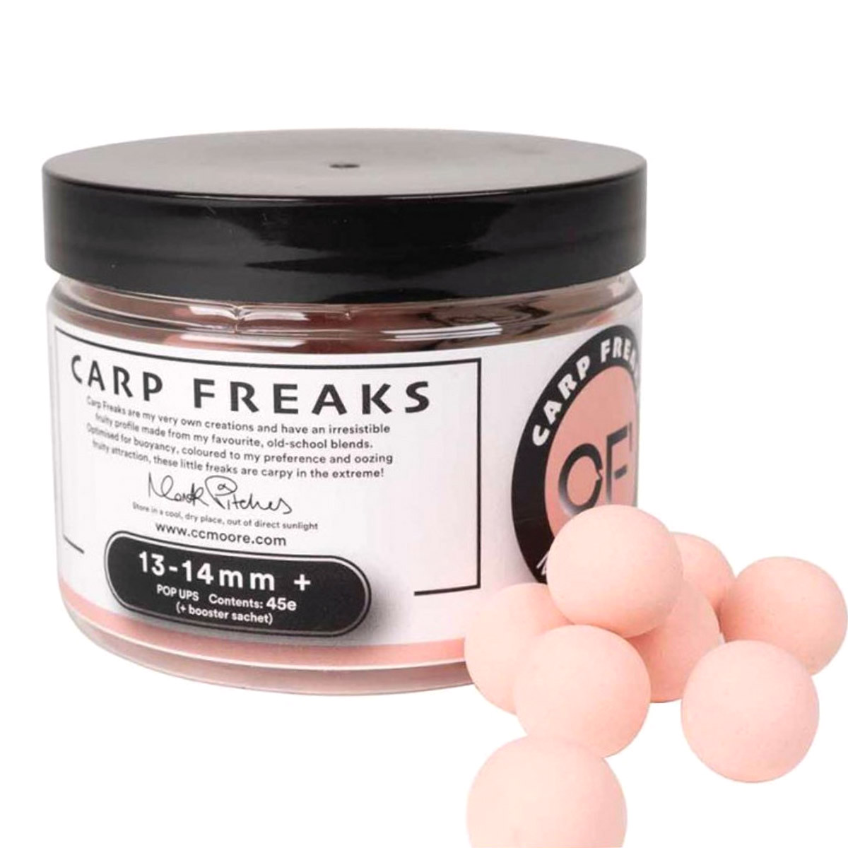 Cc moore Carp Freaks + Pop Ups Pink 13/14mm