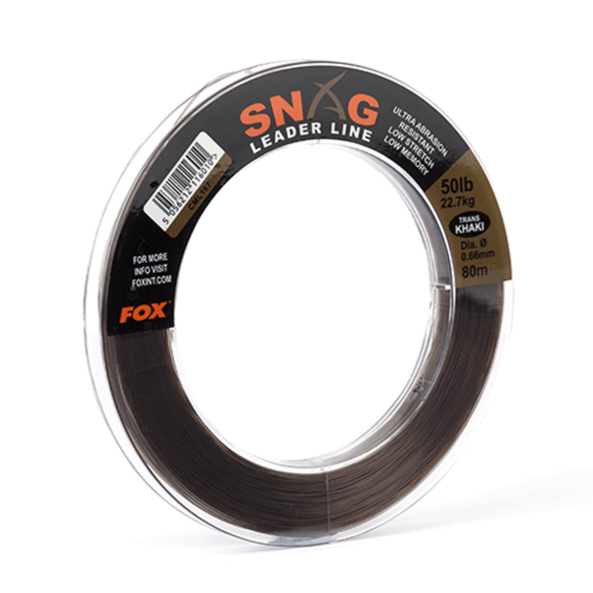 Fox Snag Leader Trans Khaki